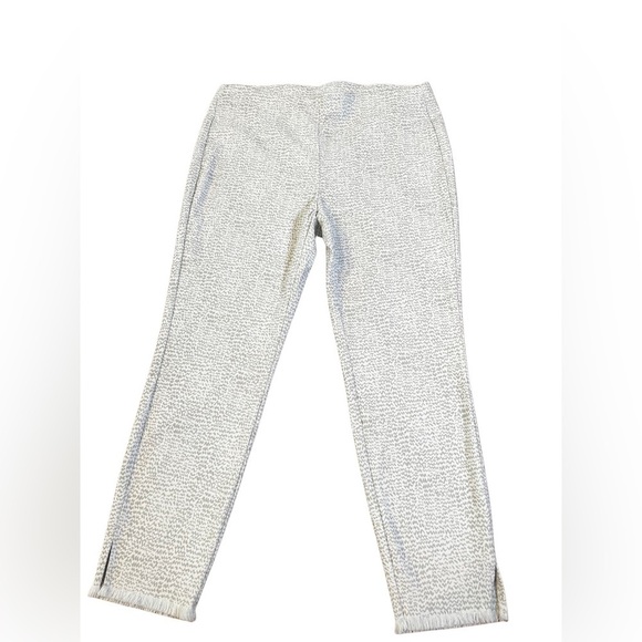 Alfani Size Office Fringed Hem Pull On Ankle Pants size 14 - Picture 9 of 13